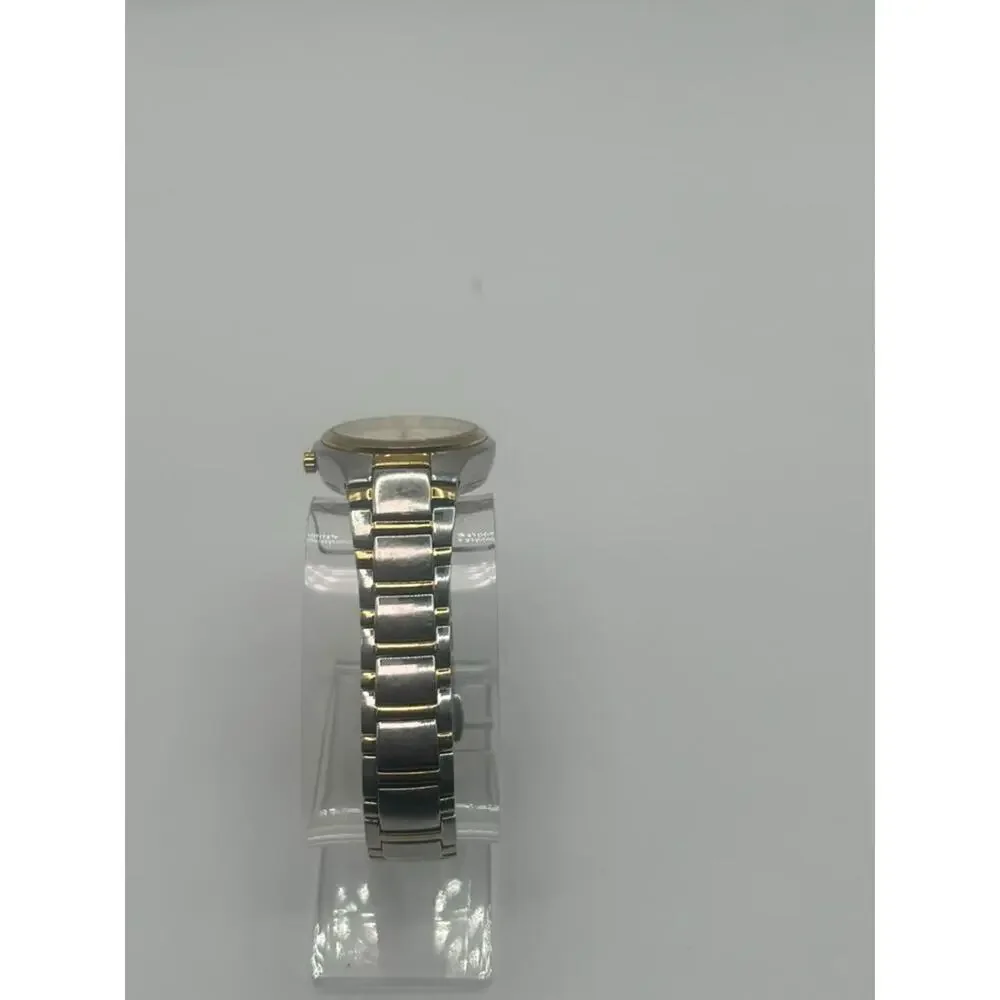 Bulova Classic 98L297 Women's Automatic 34mm Mother of Pearl Two-Tone Watch Used